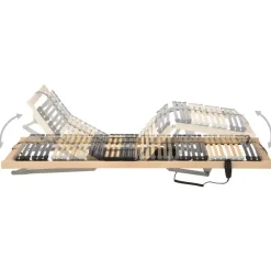 Lattenbodems-vidaXL - Bedbodem - Bruin - Hout - 90 x 200 cm