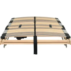 Lattenbodems-vidaXL - Bedbodem - Bruin - Hout - 90 x 200 cm