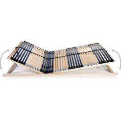 Lattenbodems-vidaXL - Bedbodem - Multikleur - Hout - 140 x 200 cm
