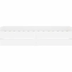 vidaXL - Bedframe met lades - Wit - Bewerkt hout - 90 x 190 cm