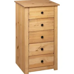 Ladekasten|Ladekasten-vidaXL - Bijzetkast - Bruin - Grenenhout
