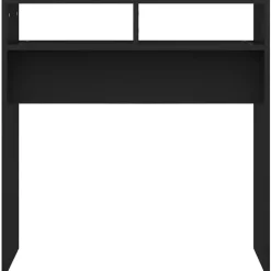 Sidetables-vidaXL - Bijzettafel - Zwart - Bewerkt hout