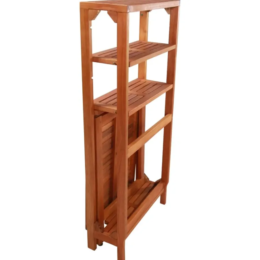 Bistro- & Balkonsets-vidaXL - Bistro Set - Bruin - Hout
