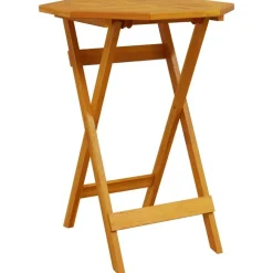 Bistro- & Balkonsets-vidaXL - Bistroset - Bruin - Acaciahout - 60 cm - 3 stuks