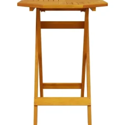 Bistro- & Balkonsets-vidaXL - Bistroset - Bruin - Acaciahout - 60 cm - 3 stuks