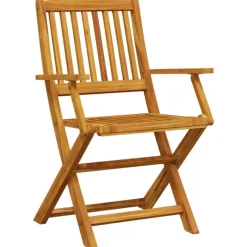 Bistro- & Balkonsets-vidaXL - Bistroset - Bruin - Acaciahout - 60 cm - 3 stuks