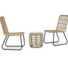 Bistro- & Balkonsets-vidaXL - Bistroset - Bruin - Poly rattan