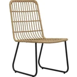 Bistro- & Balkonsets-vidaXL - Bistroset - Bruin - Poly rattan