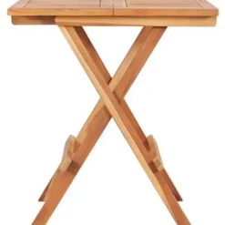 vidaXL - Bistroset - Bruin - Hout