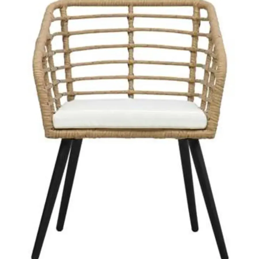 Bistro- & Balkonsets-vidaXL - Bistroset - Bruin - Poly rattan