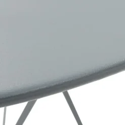 Bistro- & Balkonsets-vidaXL - Bistroset - Grijs - Staal - 3 stuks