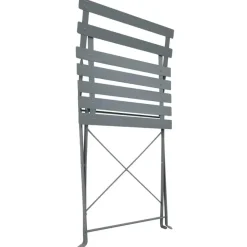 Bistro- & Balkonsets-vidaXL - Bistroset - Grijs - Staal - 3 stuks