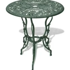 Bistro- & Balkonsets-vidaXL - Bistroset Bistrosets - Groen - Aluminium