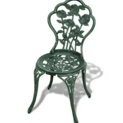 Bistro- & Balkonsets-vidaXL - Bistroset Bistrosets - Groen - Aluminium