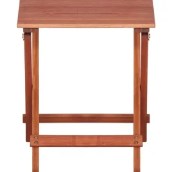 Bistro- & Balkonsets-vidaXL - Bistroset voor kinderen - Bruin - Hout - 3 stuks
