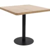 vidaXL - Bistrotafel - Bruin - MDF - 80 x 80 x 75 cm