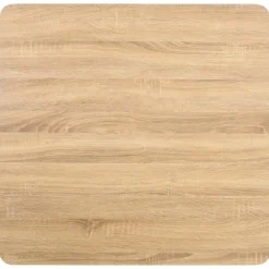 vidaXL - Bistrotafel - Bruin - MDF - 80 x 80 x 75 cm