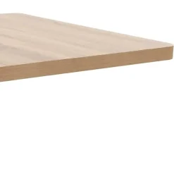 vidaXL - Bistrotafel - Bruin - MDF - 80 x 80 x 75 cm