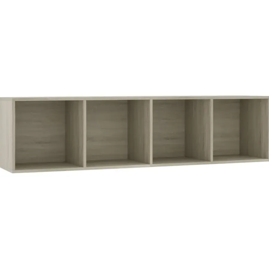 vidaXL - Boekenkast - Bruin - Bewerkt hout