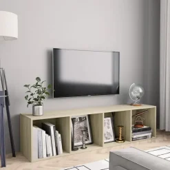 vidaXL - Boekenkast - Bruin - Bewerkt hout
