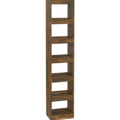 Boekenkasten|Boekenkasten-vidaXL - Boekenkast - Bruin - Bewerkt hout