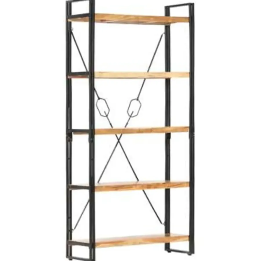 vidaXL - Boekenkast - Bruin - Hout