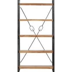 vidaXL - Boekenkast - Bruin - Hout