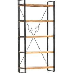 vidaXL - Boekenkast - Bruin - Hout