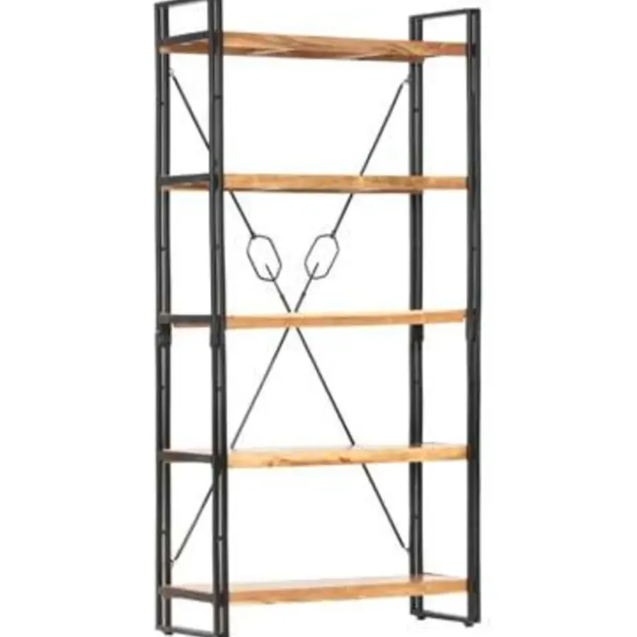 vidaXL - Boekenkast - Bruin - Hout
