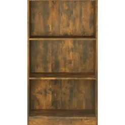 Boekenkasten|Boekenkasten-vidaXL - Boekenkast - Bruin - Bewerkt hout - 60 x 24 x 109 cm