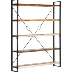 Boekenkasten|Boekenkasten-vidaXL - Boekenkast - Bruin - Gerecycled hout