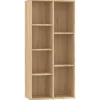 Boekenkasten|Boekenkasten-vidaXL - Boekenkast - Bruin - Bewerkt hout