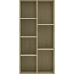 Boekenkasten|Boekenkasten-vidaXL - Boekenkast - Bruin - Bewerkt hout