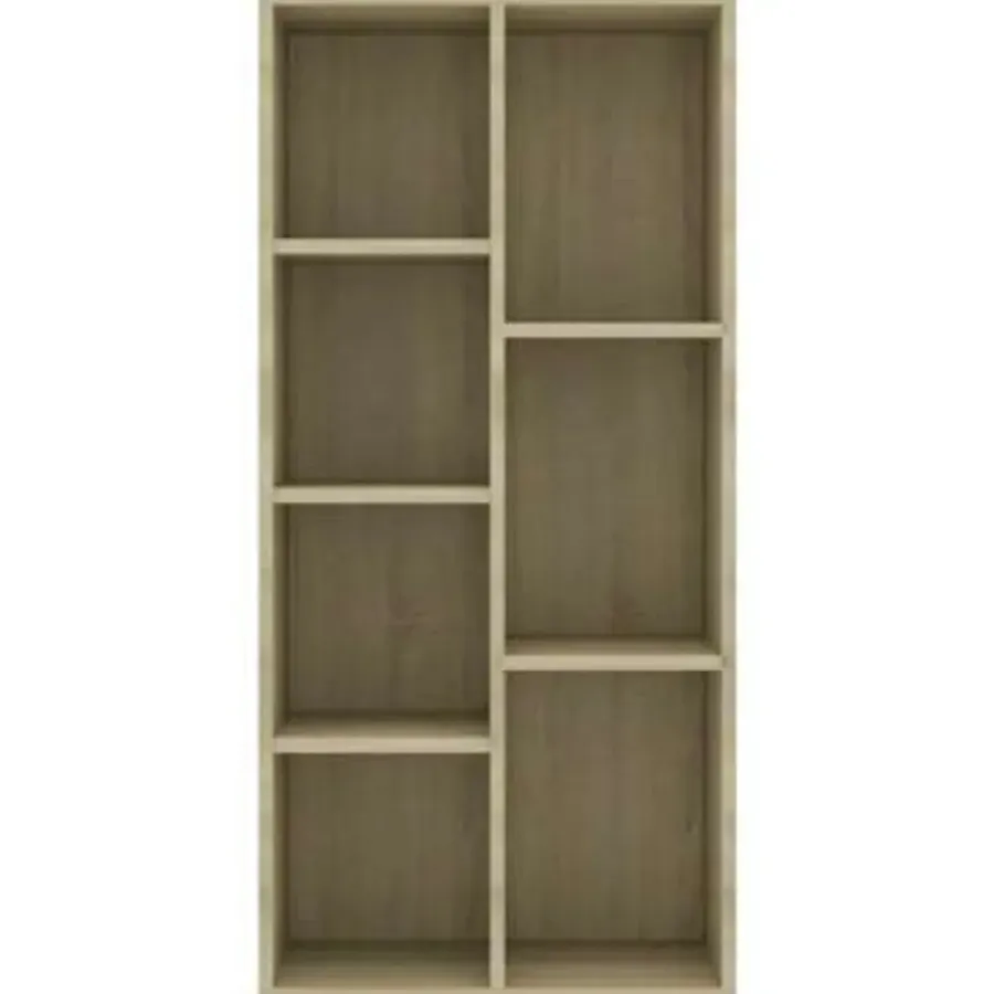 Boekenkasten|Boekenkasten-vidaXL - Boekenkast - Bruin - Bewerkt hout