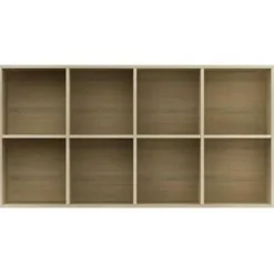 vidaXL - Boekenkast - Bruin - Bewerkt hout