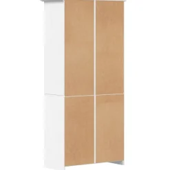Boekenkasten|Boekenkasten-vidaXL - Boekenkast - Wit - Grenenhout