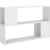 vidaXL - Boekenkast - Wit - Bewerkt hout - 100 x 24 x 63 cm