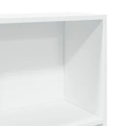 vidaXL - Boekenkast met 4 vakken voor kantoor - Wit - Hout - 60x24x143 cm