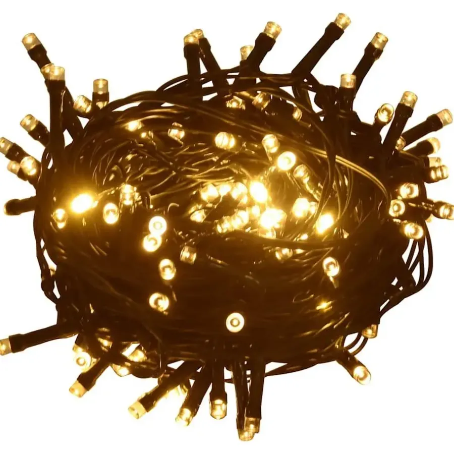 Kerstverlichting-vidaXL - Boomverlichting - Wit - PVC