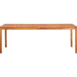 Tuintafels-vidaXL - Buiten Eettafel - Bruin - Hout - 215 x 90 x 74 cm