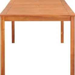 Tuintafels-vidaXL - Buiten Eettafel - Bruin - Hout - 215 x 90 x 74 cm