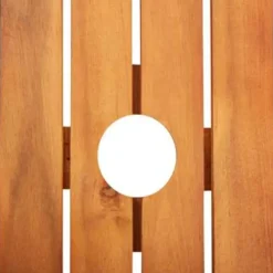 Tuintafels-vidaXL - Buiten Eettafel - Bruin - Hout - 215 x 90 x 74 cm