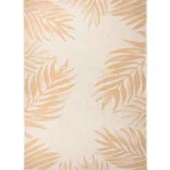 Buiten Vloerkleden|Buiten Vloerkleden-vidaXL - Buitenkleed - Geel - Kunststof - 200 x 280 cm