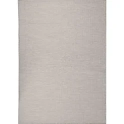 vidaXL - Buitenkleed - Grijs - Kunststof