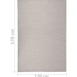 Buiten Vloerkleden|Buiten Vloerkleden-vidaXL - Buitenkleed - Grijs - Kunststof