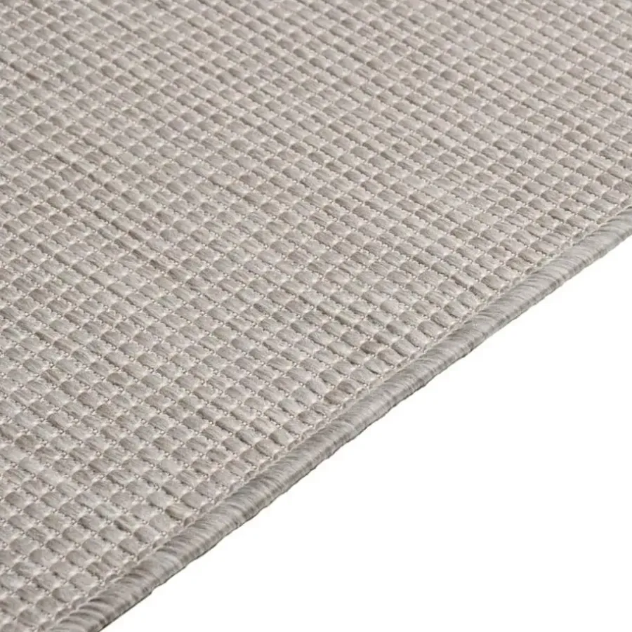 Buiten Vloerkleden|Buiten Vloerkleden-vidaXL - Buitenkleed - Grijs - Kunststof