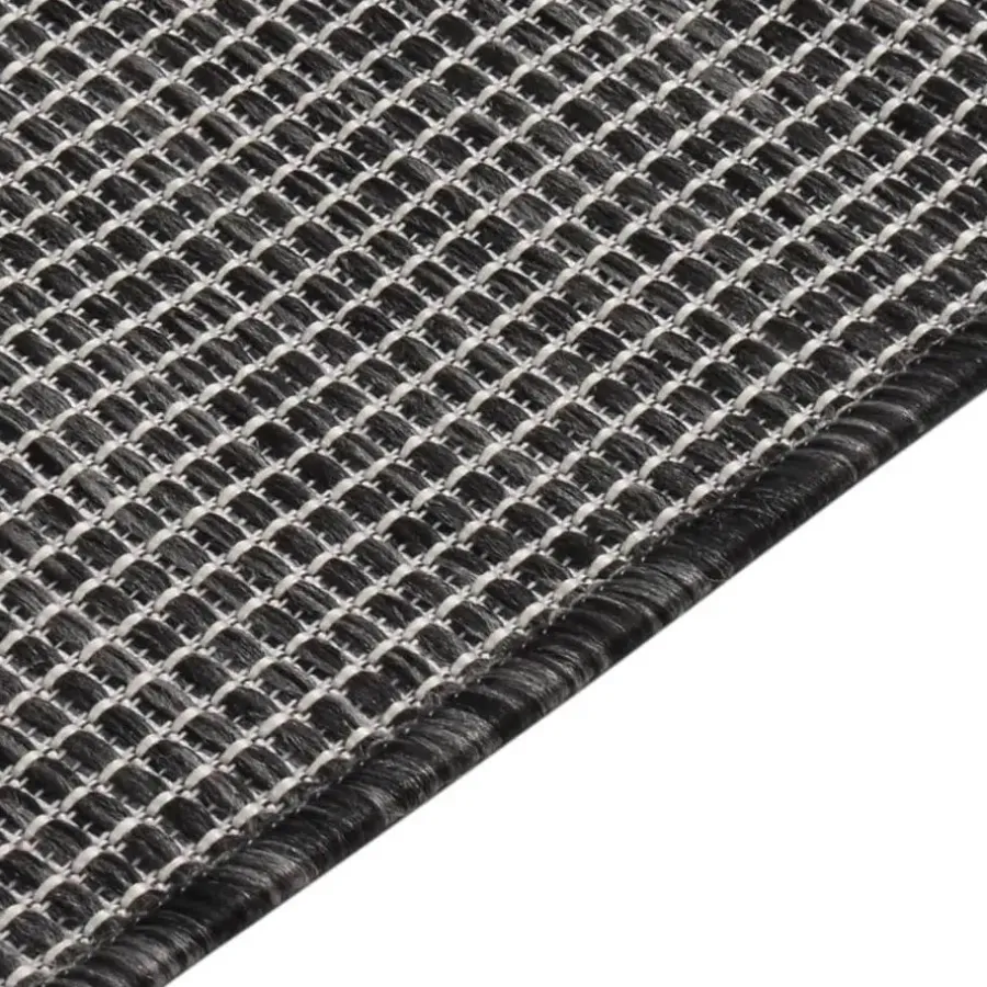 Buiten Vloerkleden|Buiten Vloerkleden-vidaXL - Buitenkleed - Grijs - Kunststof - 160 x 230 cm