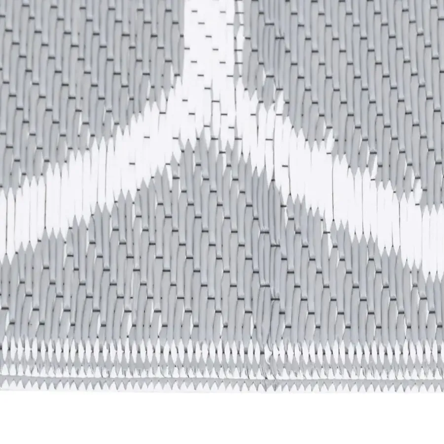 Buiten Vloerkleden|Buiten Vloerkleden-vidaXL - Buitenkleed - Grijs - Polypropyleen - 140 x 200 cm