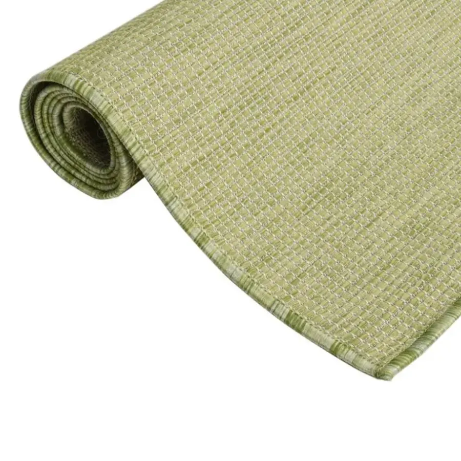 Buiten Vloerkleden|Buiten Vloerkleden-vidaXL - Buitenkleed - Groen - Kunststof - 200 x 280 cm