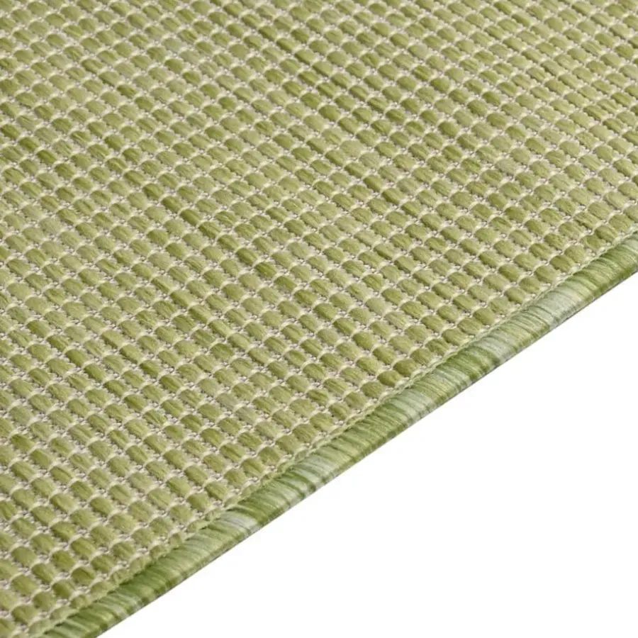 Buiten Vloerkleden|Buiten Vloerkleden-vidaXL - Buitenkleed - Groen - Kunststof - 200 x 280 cm